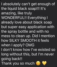 Load image into Gallery viewer, Black Soap Facial Cleanser