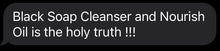Load image into Gallery viewer, Black Soap Facial Cleanser
