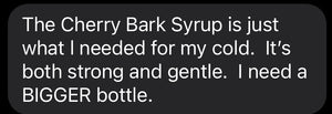 Cherry Bark Tea / Syrup